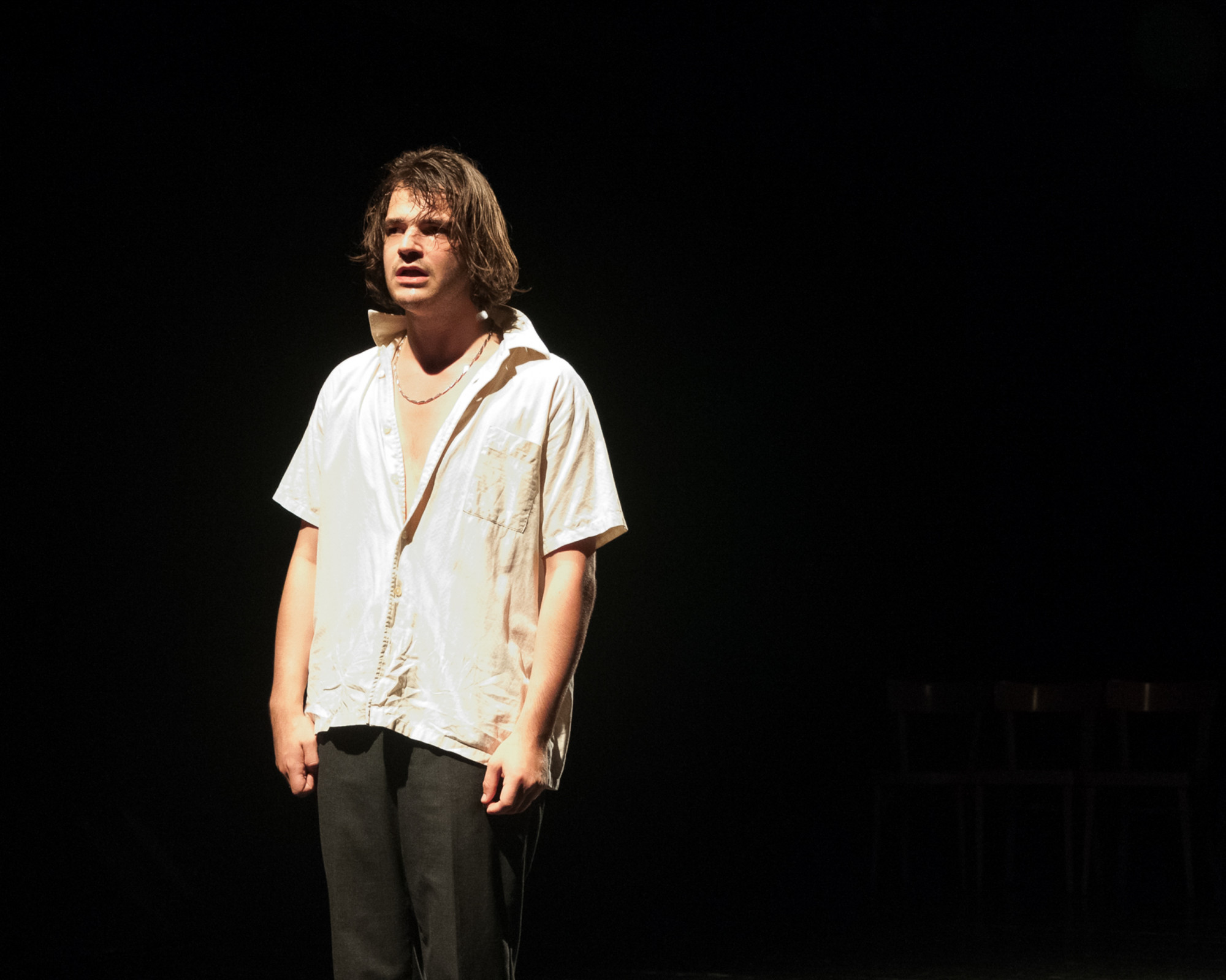 Leonhard Hugger, in „Der Fremde" von Lukas Michelitsch, Foto: Christina Taferner