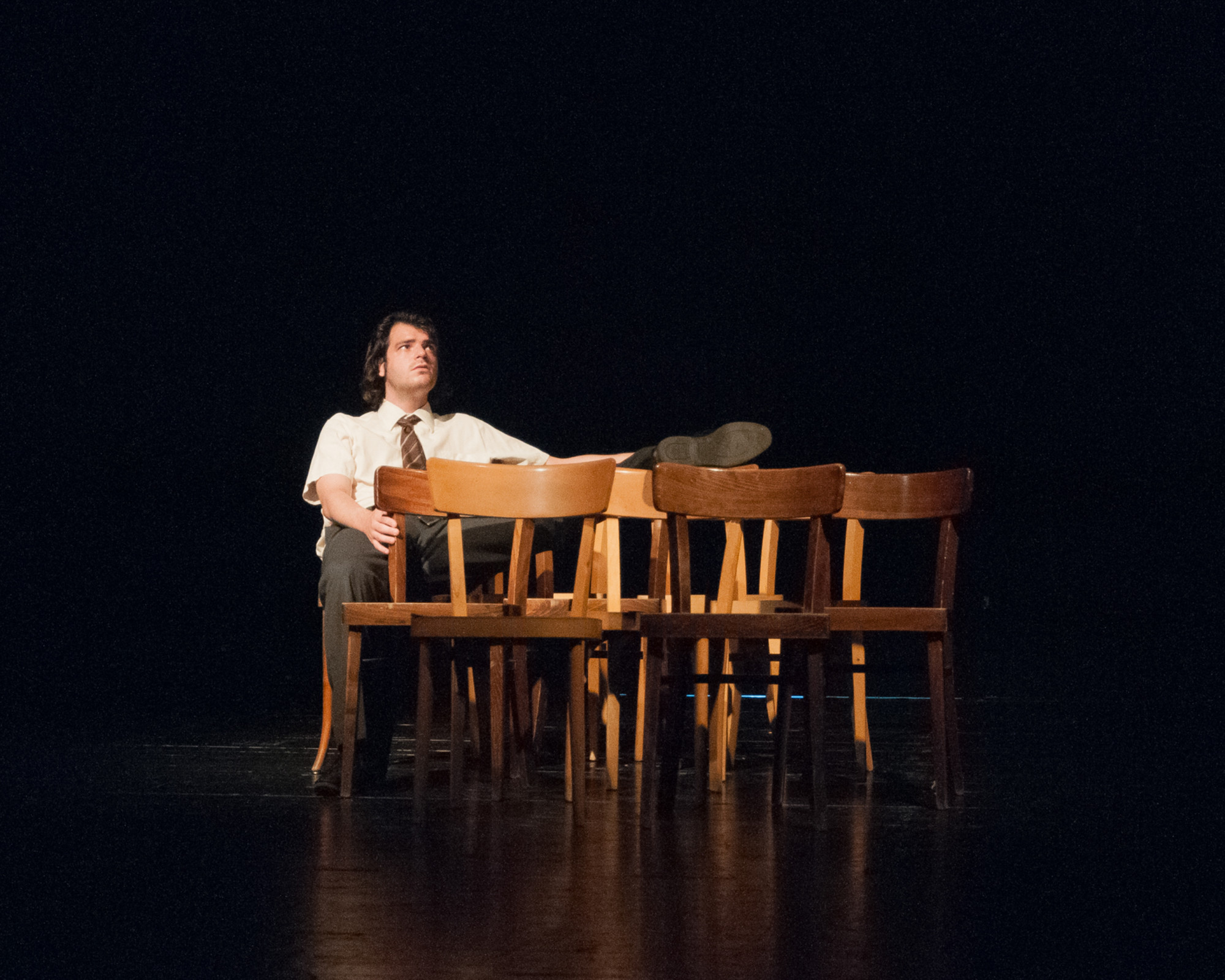 Leonhard Hugger, in „Der Fremde" von Lukas Michelitsch, Foto: Christina Taferner